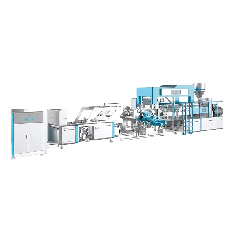 Mono layer high plasticzing capability production line single screw pp plastic sheet extruders machine
