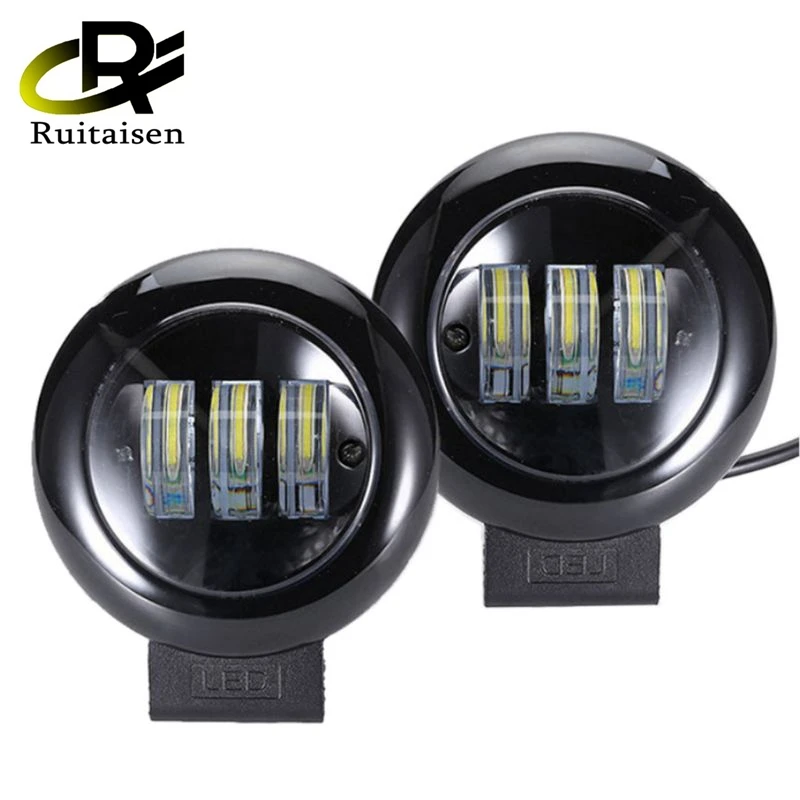 5 Inch 30W Headlight Lens Round Led Truck Work Lights Auxiliary Lamp For Car SUV Trucks 4x4 Offroad Motorcycle Car Accessories