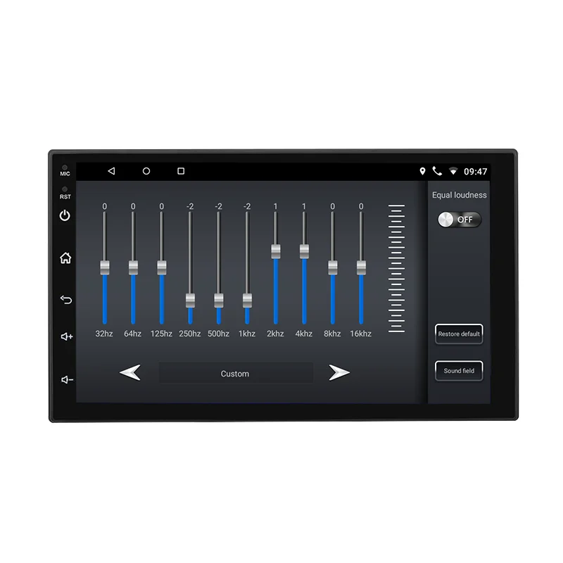 LAESD 7/9/10.1 дюйм 1 + 16G Автомобильная аудиосистема 2din универсальный IPS