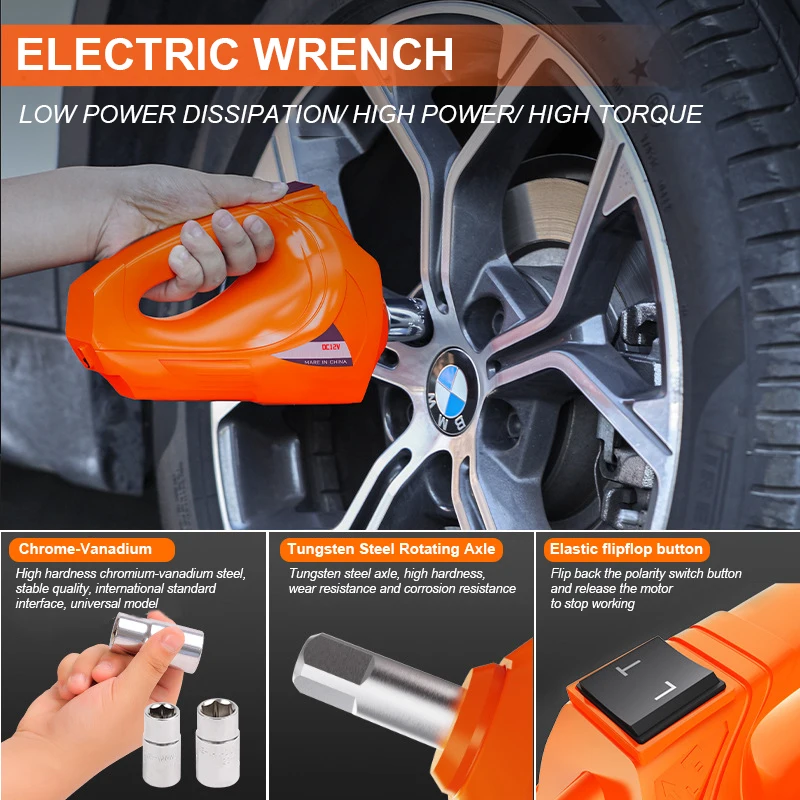 Portable Hydraulic Car Lift  Good Quality Car Jack Stand With Electric Wrench Air Compressor