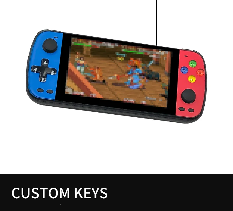 Portable PS5000 Classic Handheld Game Console 5.1 Inch 32GB memory Built-in more than 4500 different games Game Players for Kids