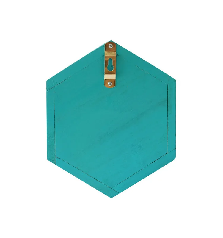 Hexagon Shape Wood Solitary Bee Hotel With Hook Bug Ladybird Garden Bee Keeping Nest House