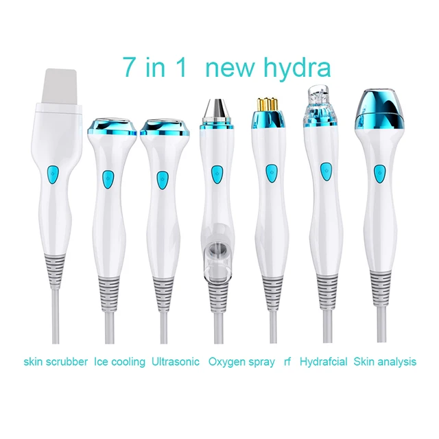 7 in 1 Microdermabrasion Oxygen Jet Aqua Facial Deep Cleaning Skin Beauty Equipment