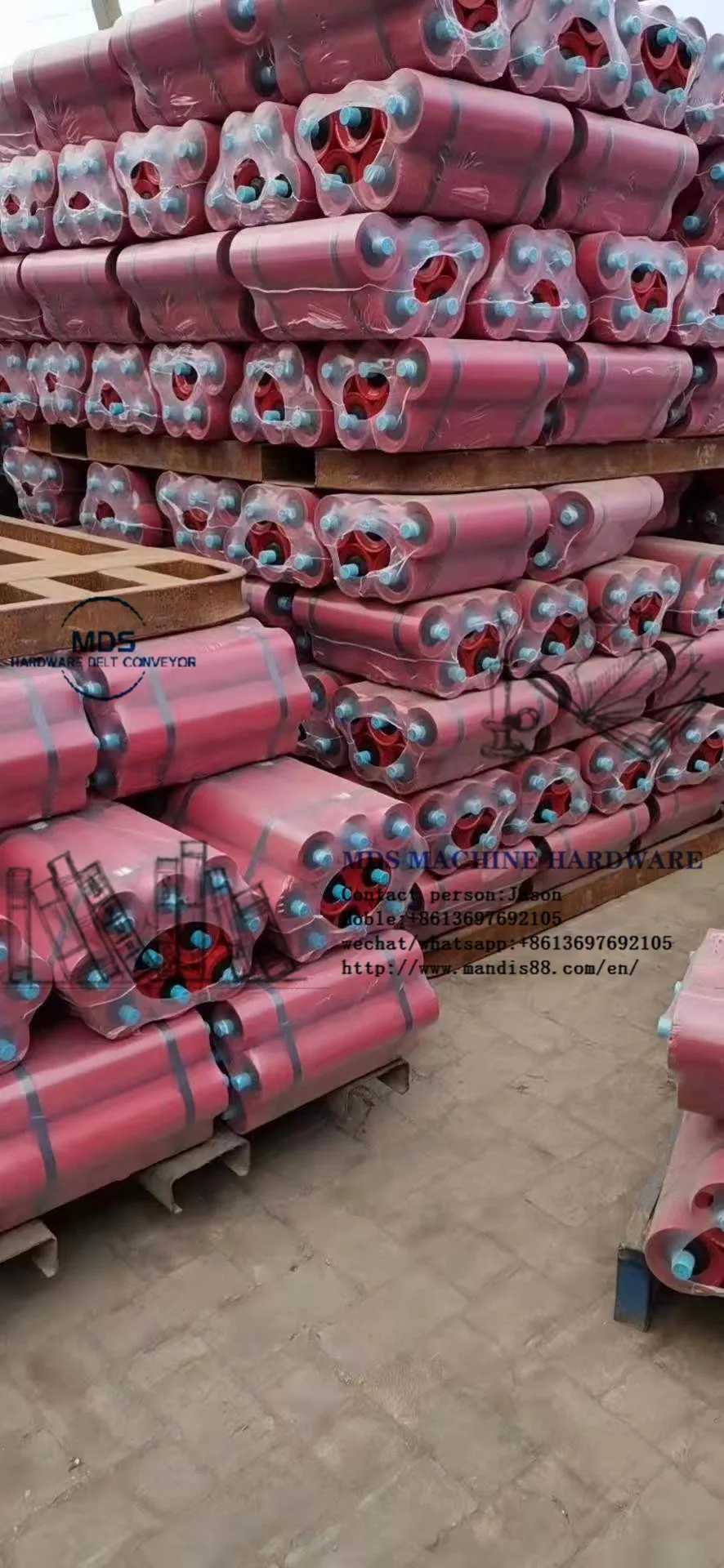 China belt conveyor roller belt conveyor steel rollers