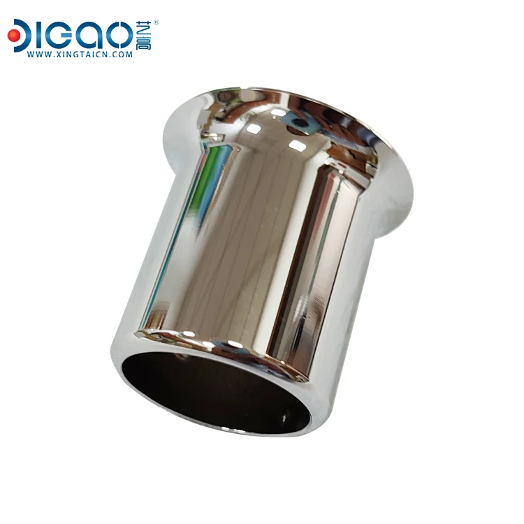 High Quality Stainless Steel 304 L-Type Bathroom Fitting Round Tube Glass Corner Connector