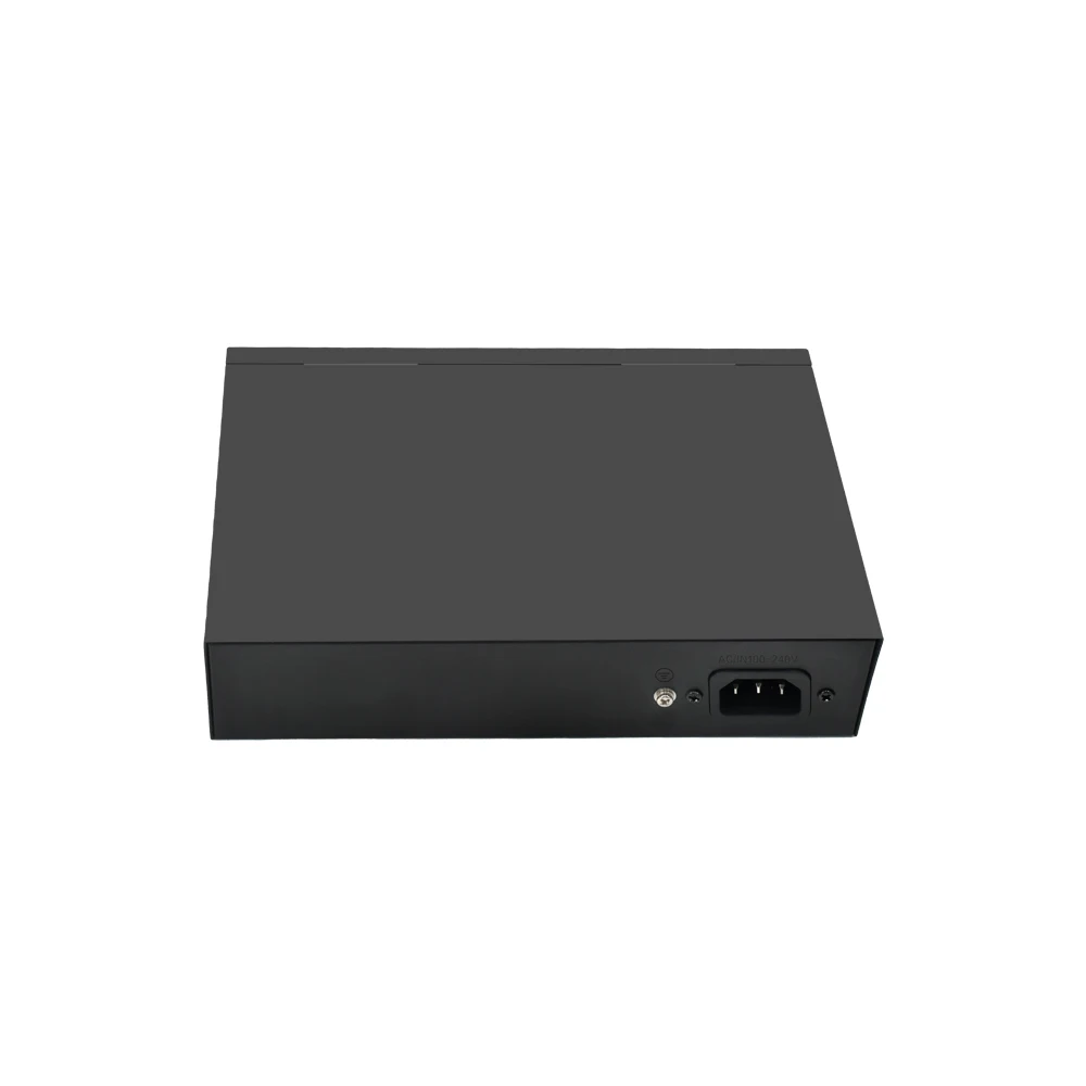 Wanglink smart AI Vlan 8 port megabit RJ 45 port 2 port gigabit uplink poe switch manufacturers