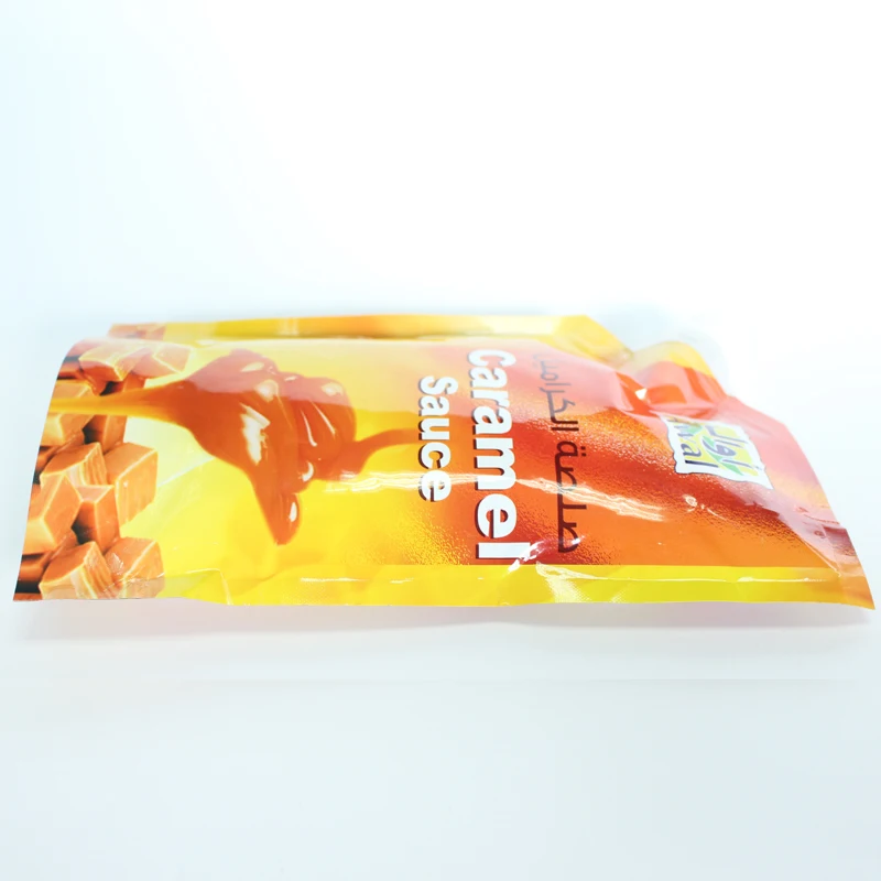 Flexible Polyethylene Controlled Dispensing Spout Opaque Ziplock Flexible Dairy And Yogurt Gusseted Bottom Spout Bags