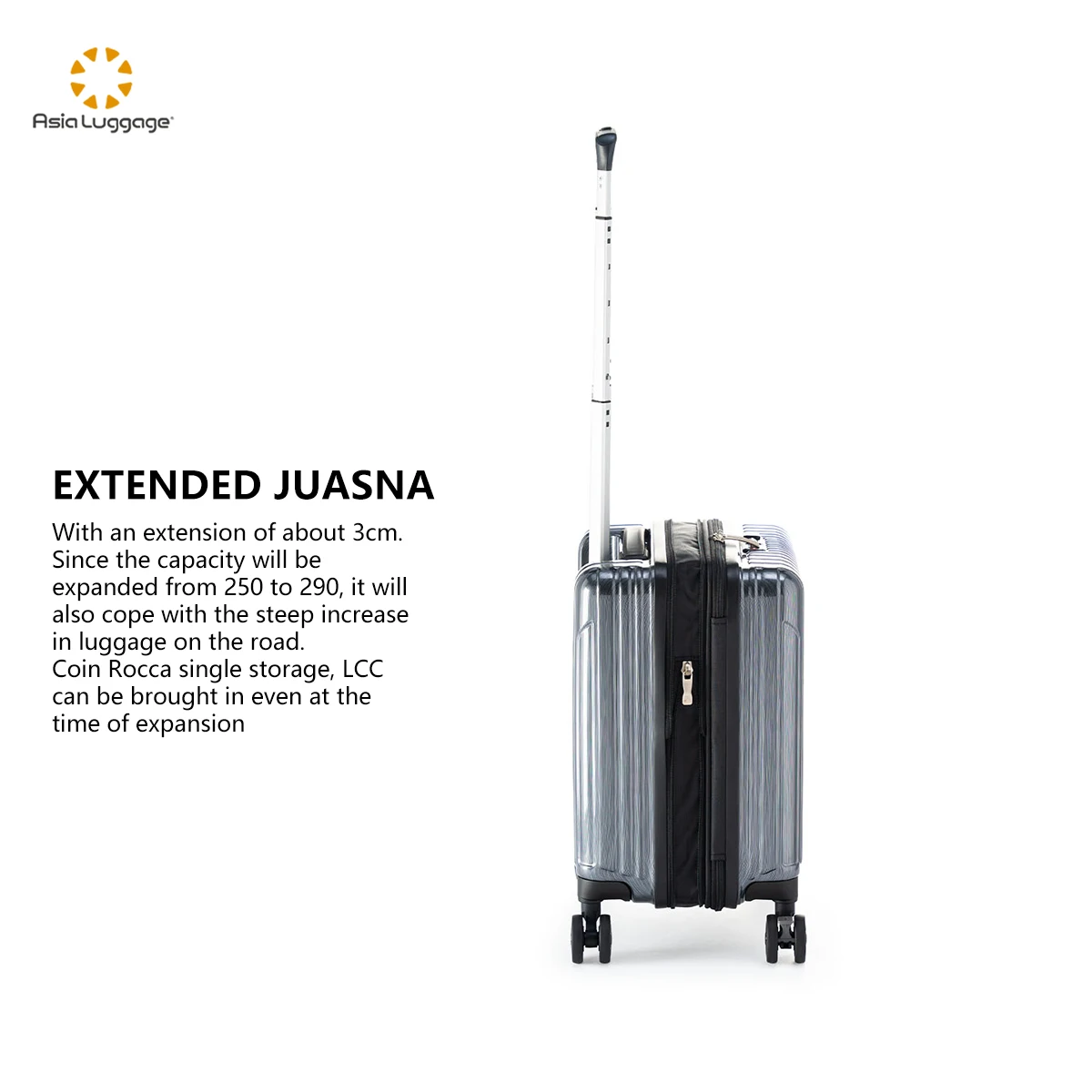 Lightweight suitcase Travel YKK zipper hardshell small car suitcase Lightweight suitcase cover