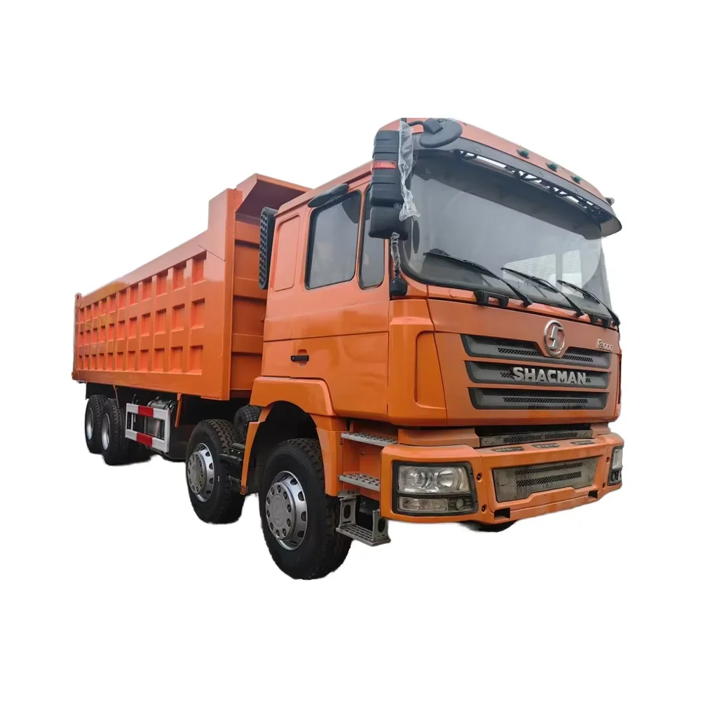 Used cheap price F3000  30 ton dump truck  8x4 with good condition for Shacman heavy truck high performance
