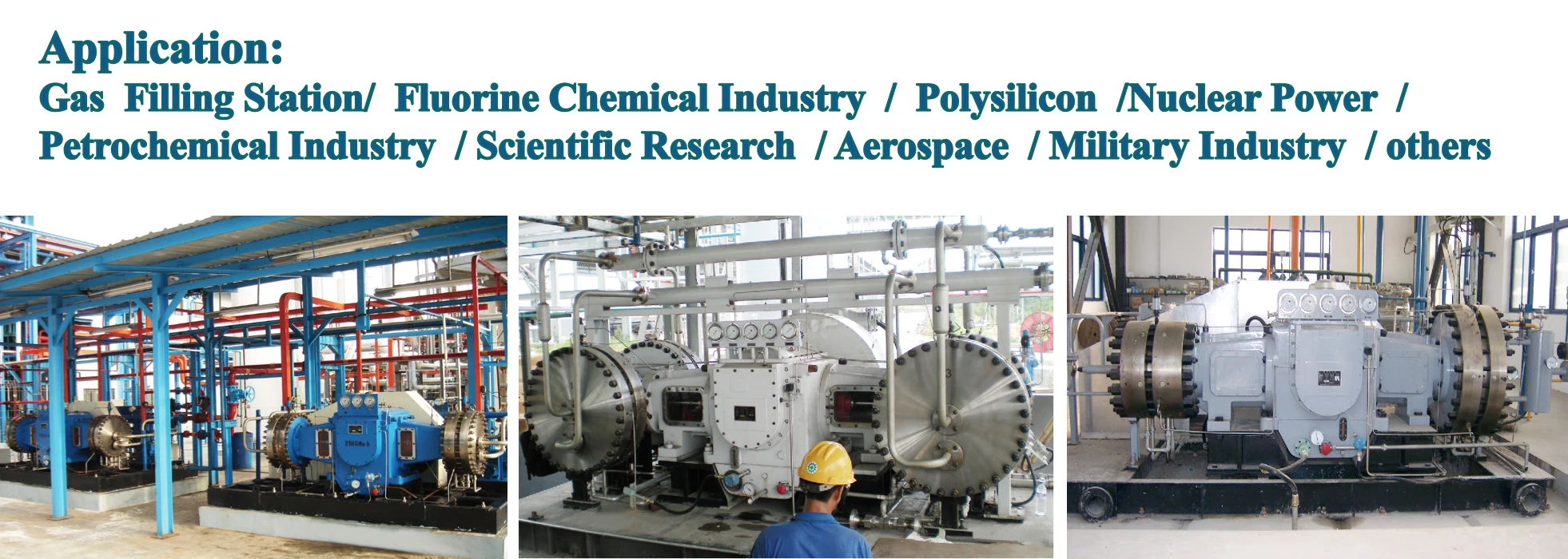 application of compressor 