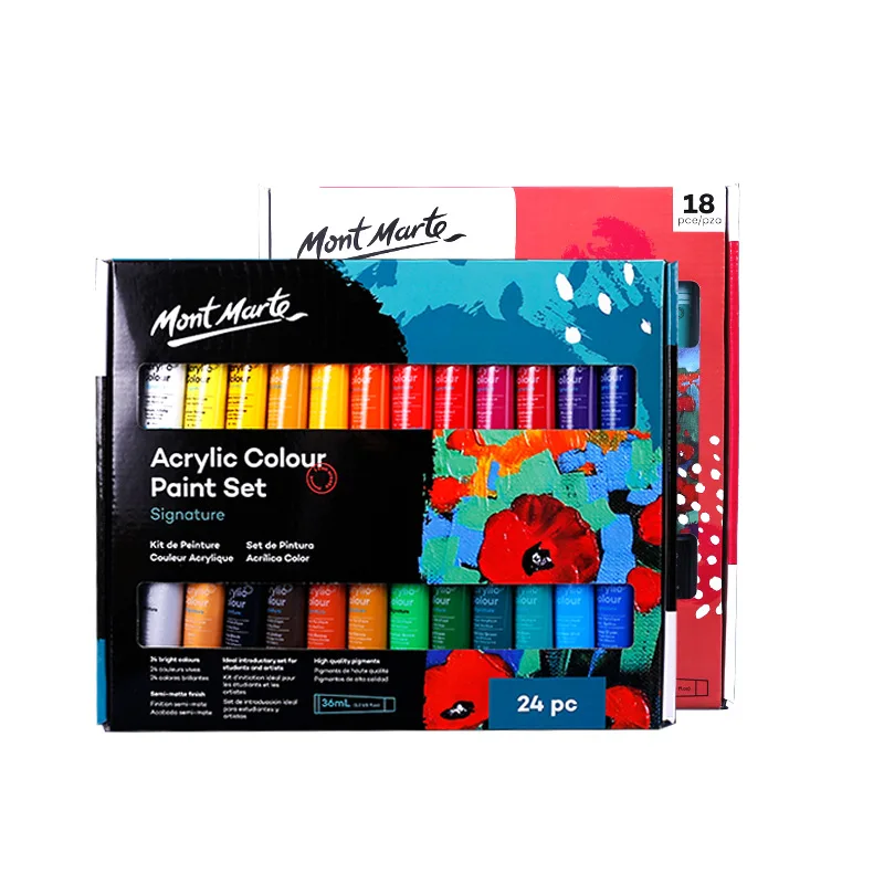 BESTLINE Acrylic Artist Paint Set for Kids Students and Art School in 16 24 48 colors