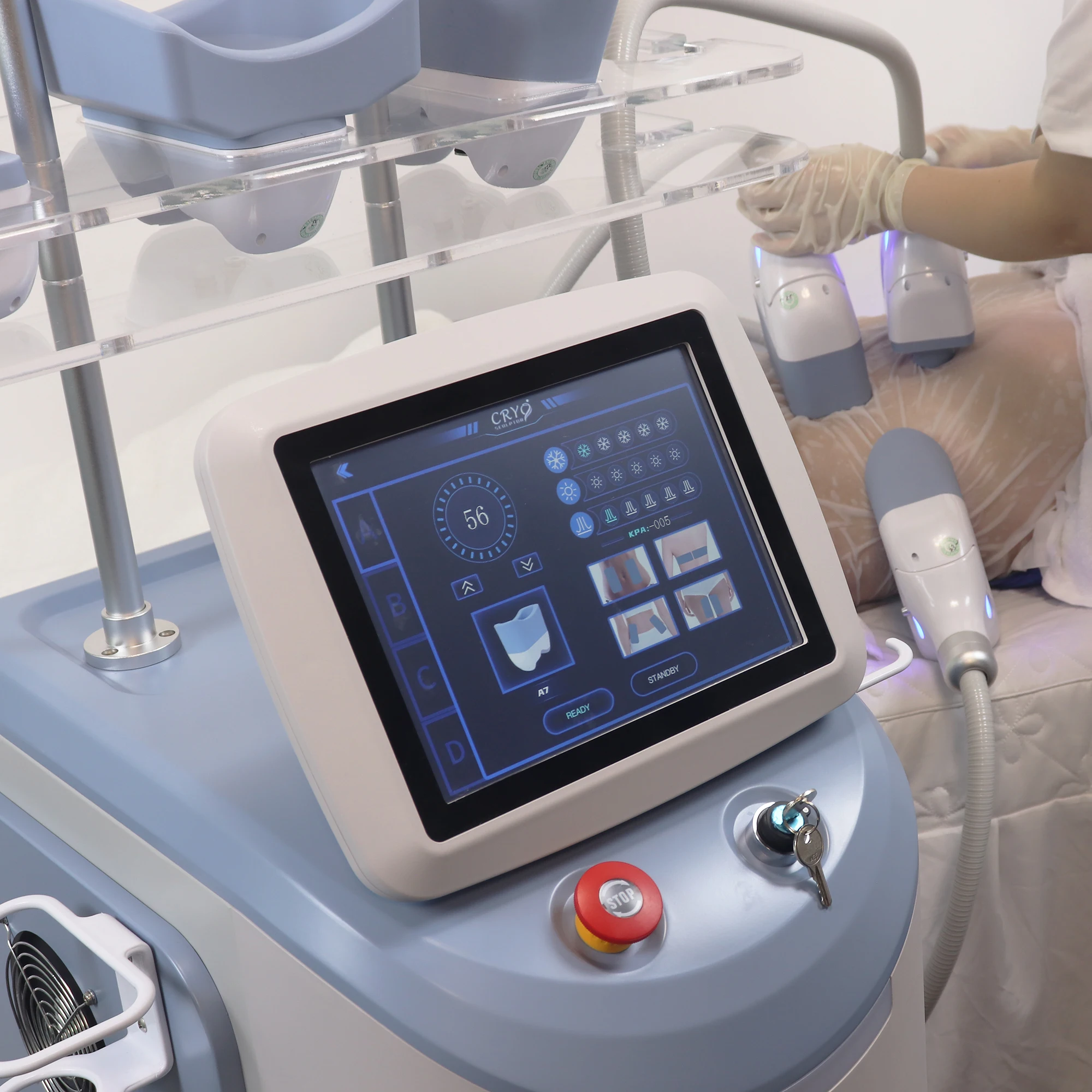 Cool body sculpting machines fat freezing cryo therapy slimming machine fat removal for beauty center / cryolipolisis 360