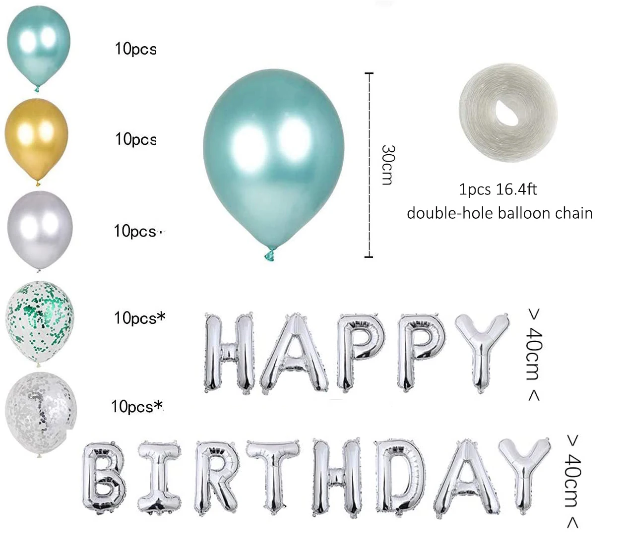 2024 Fashion birthday party wedding room scene decoration balloon transparent latex balloon confetti balloons
