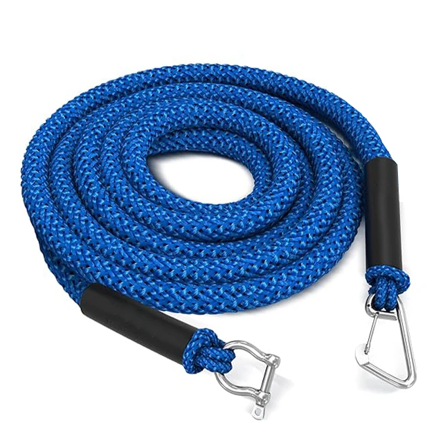 Best Quality PP PE Braided Bungee Dock Line factory direct supply