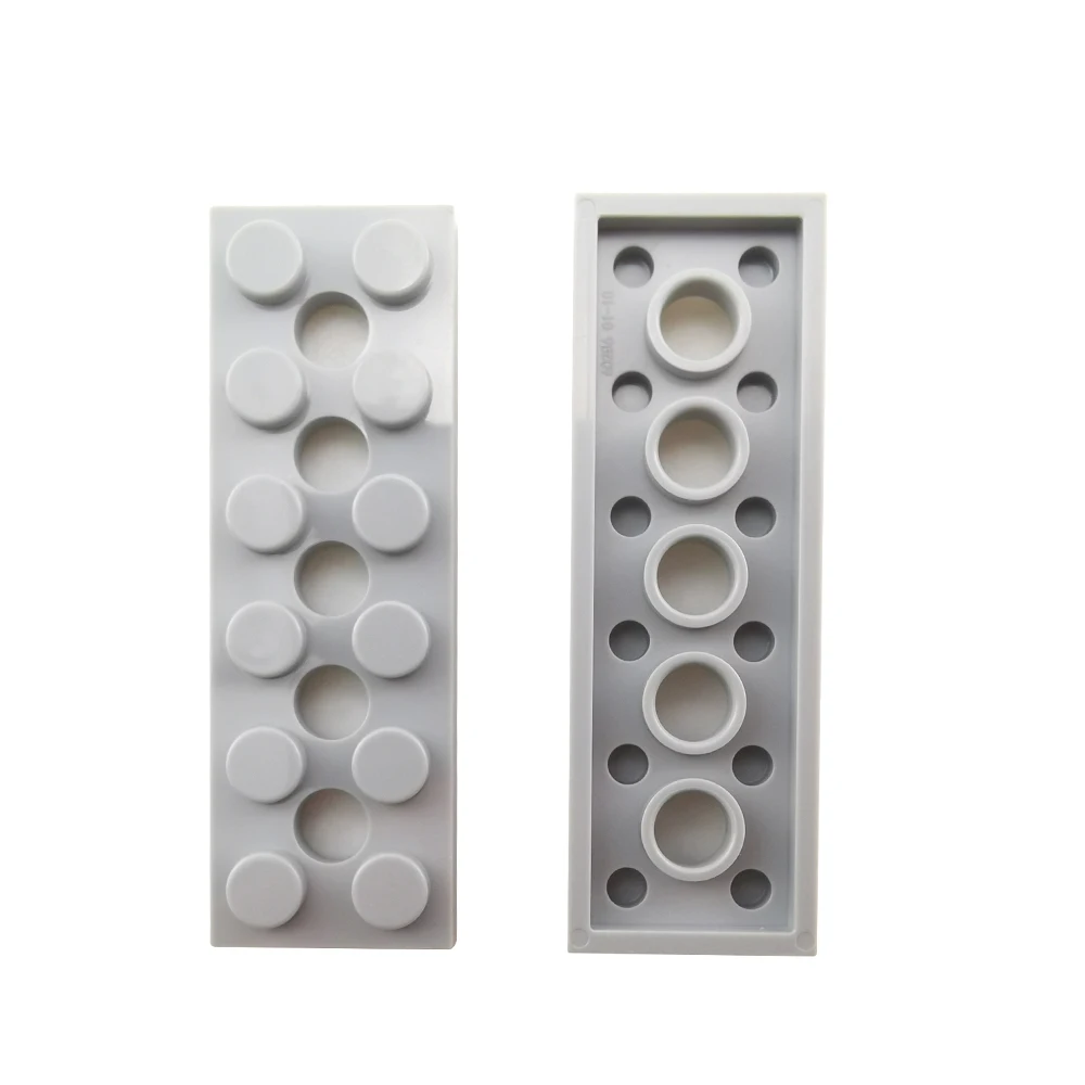 Best quality Safely Moc Building Block Brick  Plate 2 x 6 with 5 Holes Plastic Educational Toy No.32001