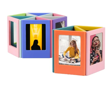Matte Candy Color Magnetic Mini Photo Frame Fujifilm Instax Mini Film Picture Fram