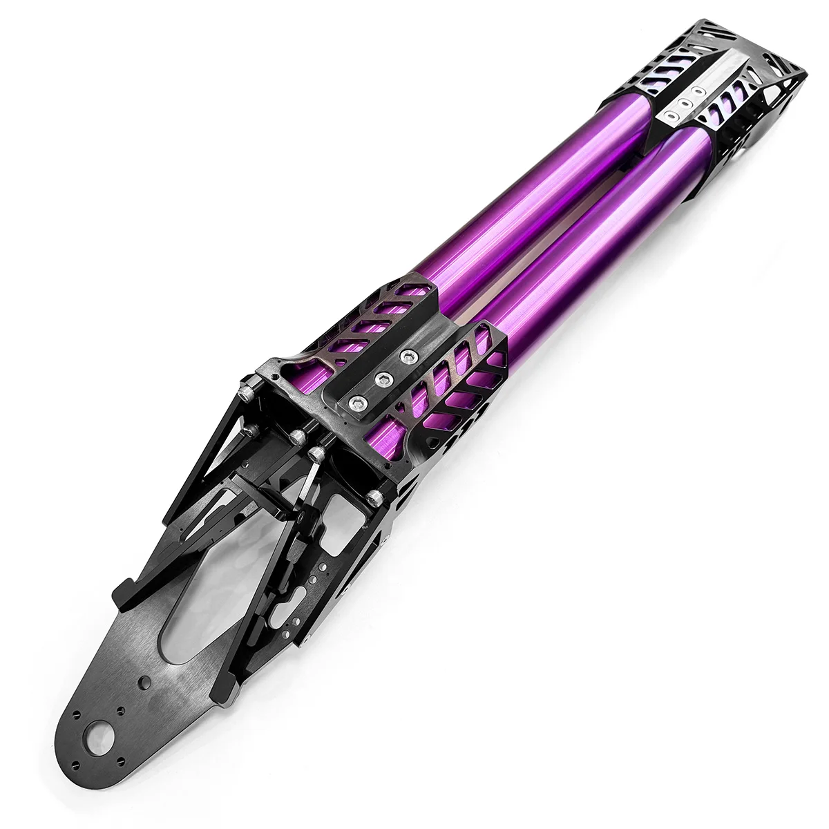 Purple Carbon Handlepole Custom CNC Aluminum Super Light Jet Ski Handle Pole Assembly Parts Ready to Ship