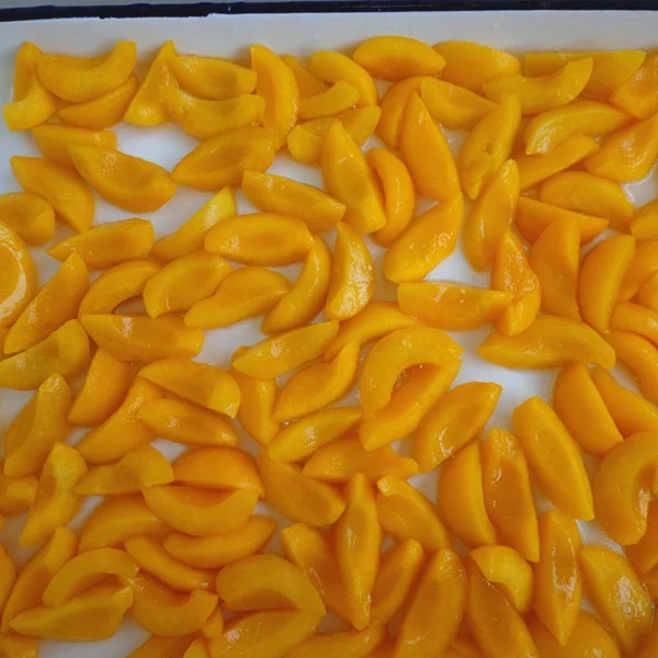 
good quality canned peach cut slice 