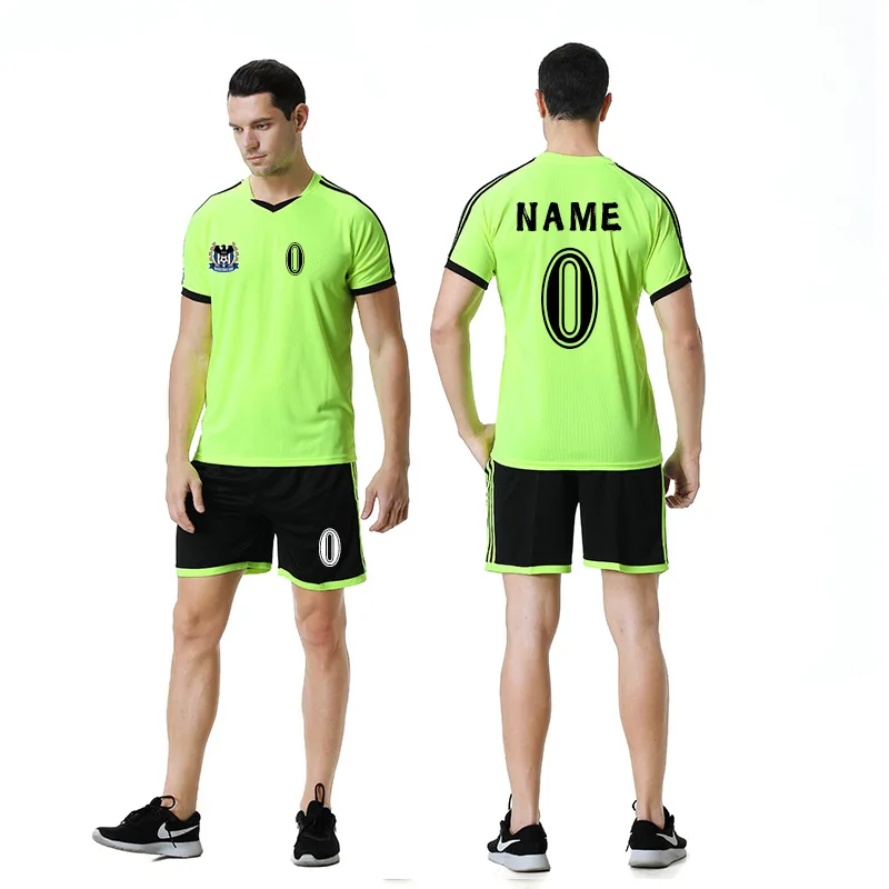 
2021 trends custom football jersey sets team uniform wear training wholesale latest cheap reversible made in China jersey 