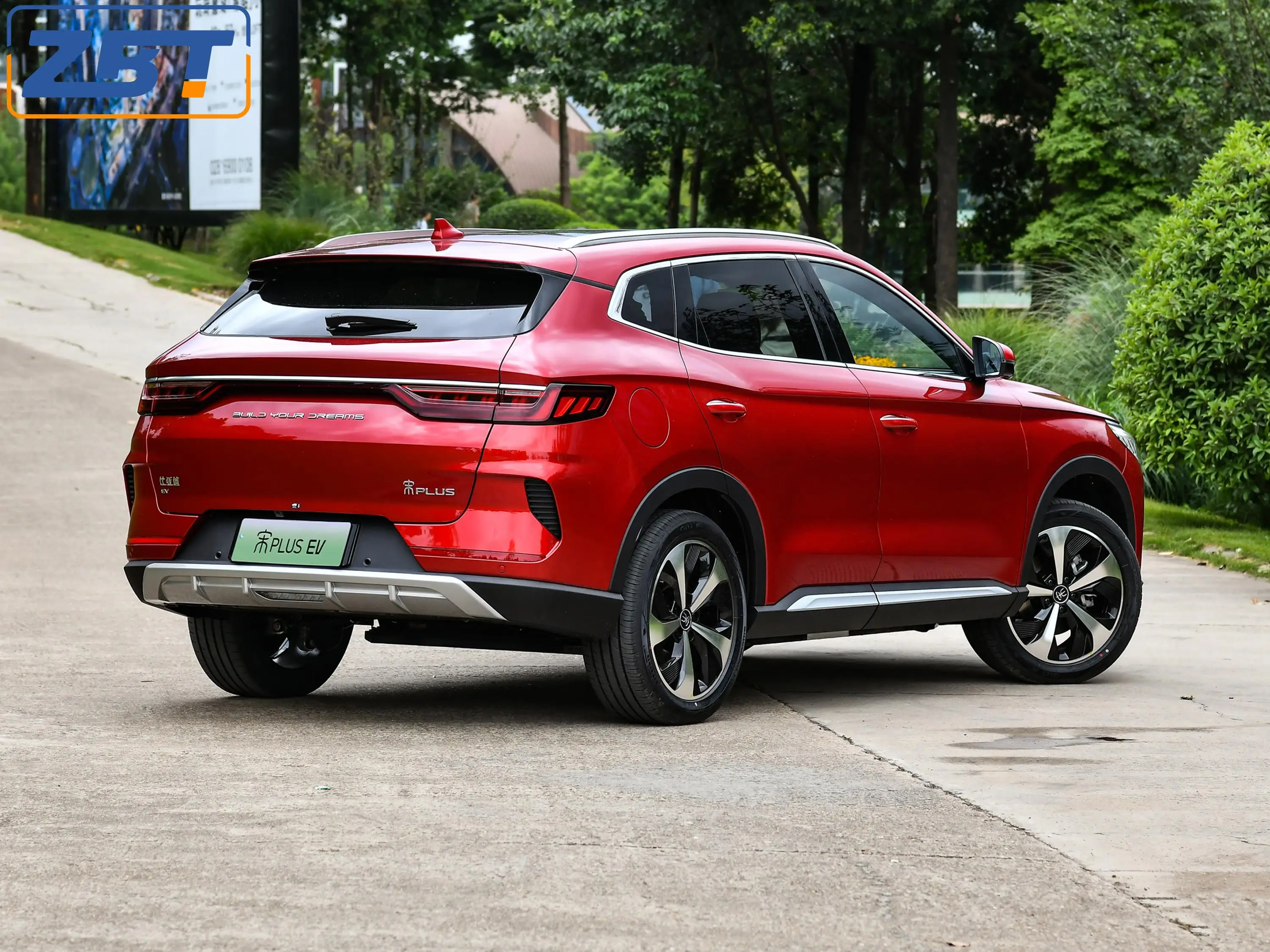 Новый флагманский автомобиль BYD Song PLUS EV 505 км версия 2023 Новая Энергия Electro внедорожник для продажи
