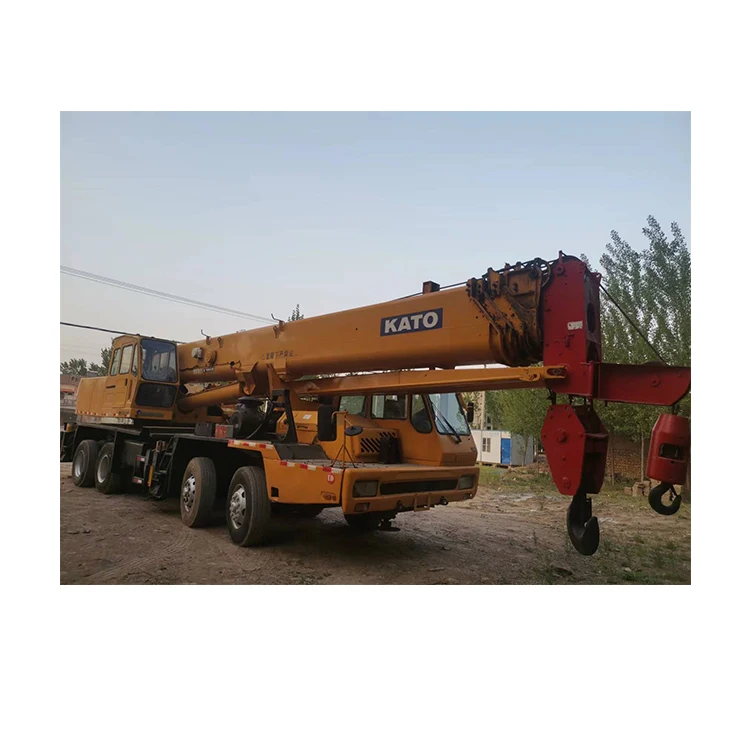 2008  Used  Truck  Crane  Telescopic Boom all terrain 80 TON  grua para camion  Kato NK800 E for Sale
