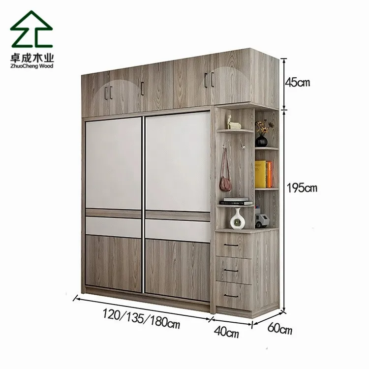 2 Door Wooden Almirah Designs Wardrobe Interior Design Hdf Bedroom 3 Modern Furniture Designer Dressing Table Room