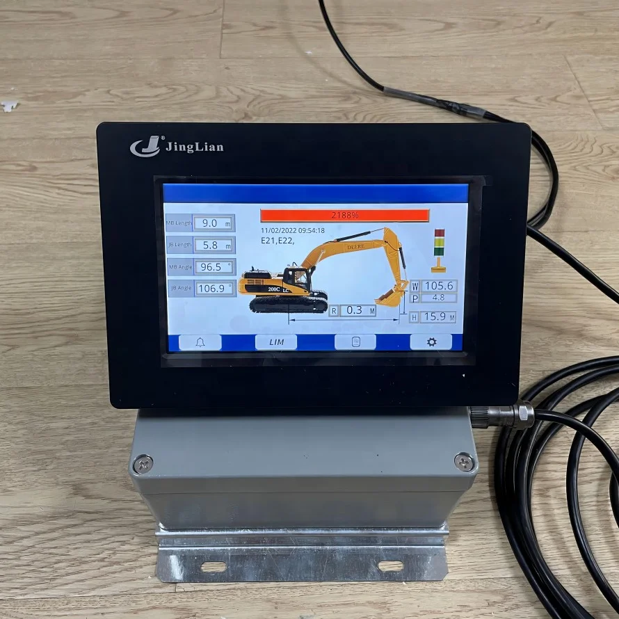 10 Inch Touch Screen LMI Indicator for Excavator Provided Cast Aluminum Ordinary Product Nuovo-pignone Distributors Novo Pignone