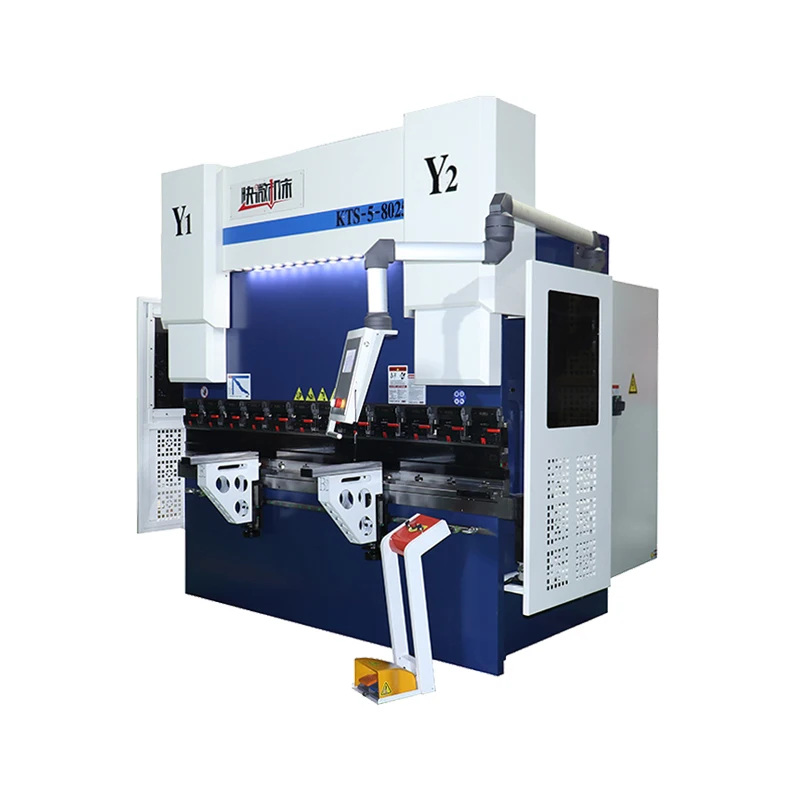 80 tons 4-axis CNC servo hydraulic Press brake Bending machine 2.0 stainless sheet metal steel bending Press brake