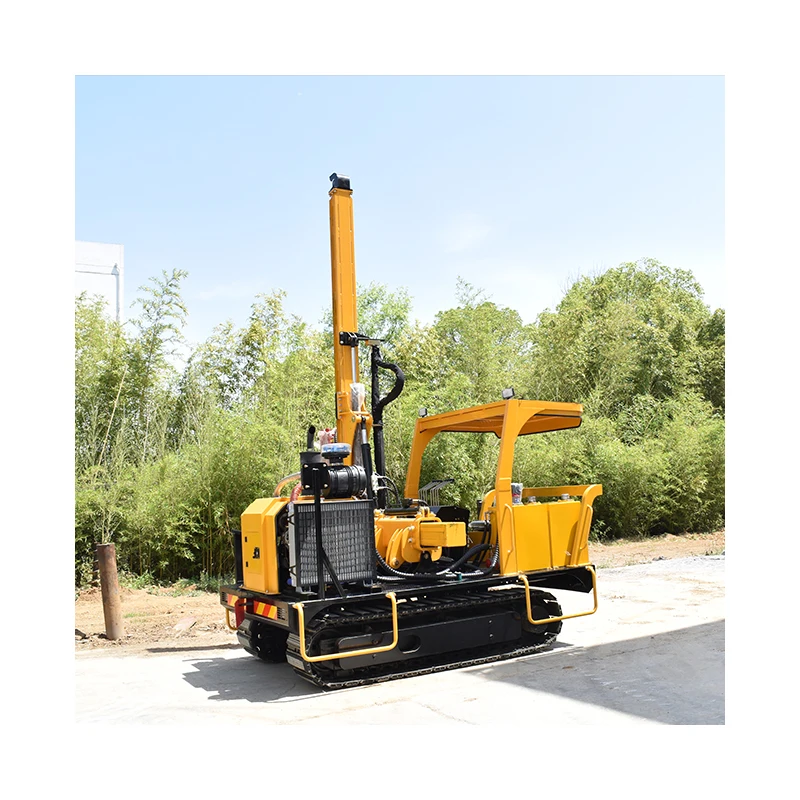 HXR5 multifunctional photovoltaic engineering GPS system hydraulic hammer pile driver pile driving machine