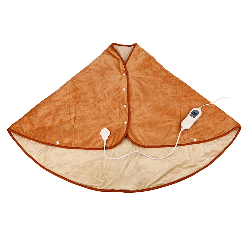 Easy Warm Heating Cape With 3 Heat Settings 120W Super Soft Cosy Fleece Machine Washable