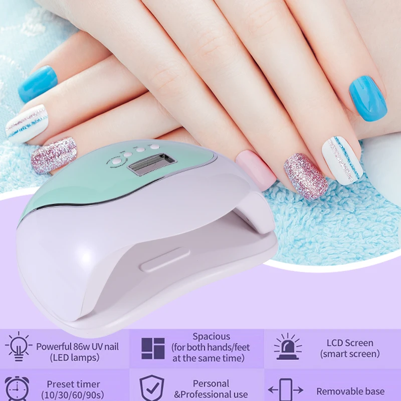 Professional Manicure Pedicure Nail Equipment Factory Directly Sale Nail Dryer Lamp With Automatic.