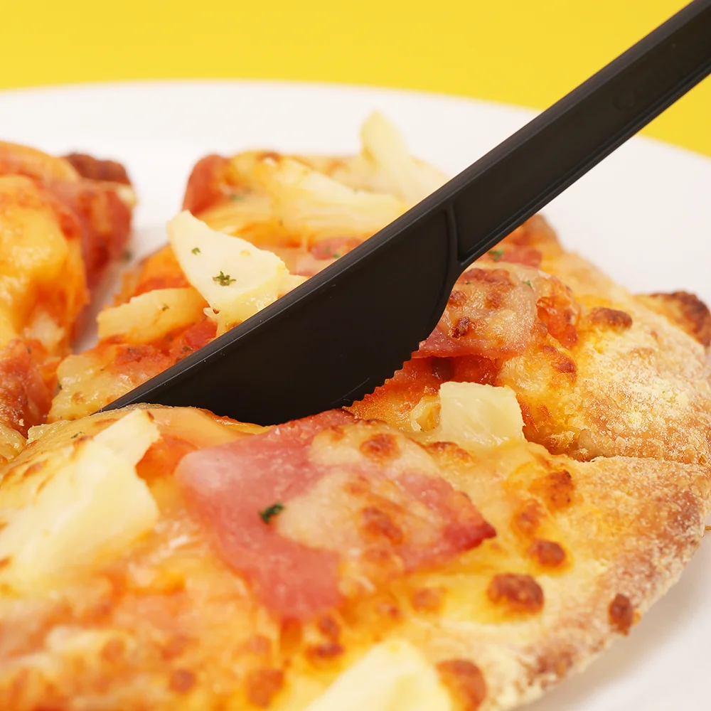 Quanhua Compostables CPLA  Hot Selling Biodegradable Cutlery Knife Fork Spoon Flatware Set