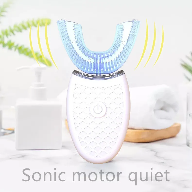 Myoung toothbrush 360 uv toothbrush sterilizer wholesale silicon  u-shaped Electric rechargeable automatic whiting toothbrush