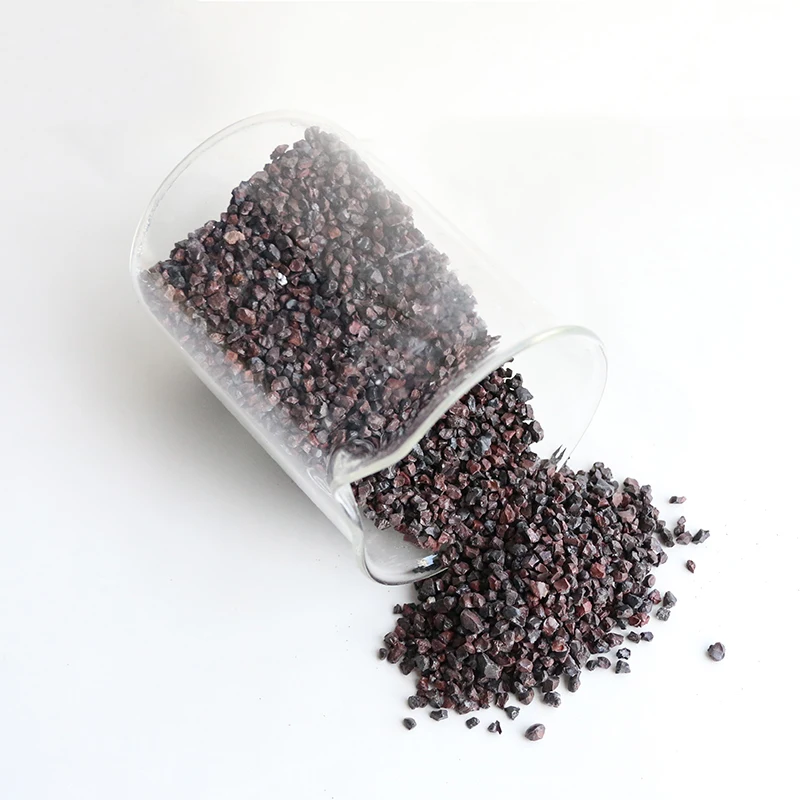 market price steel surface treatment garnet sand 30/60 mesh for sandblasting