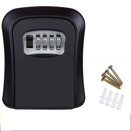 Быстрая доставка пластиковый настенный Сейф для хранения цифровой комбинированный ключ защитный замок