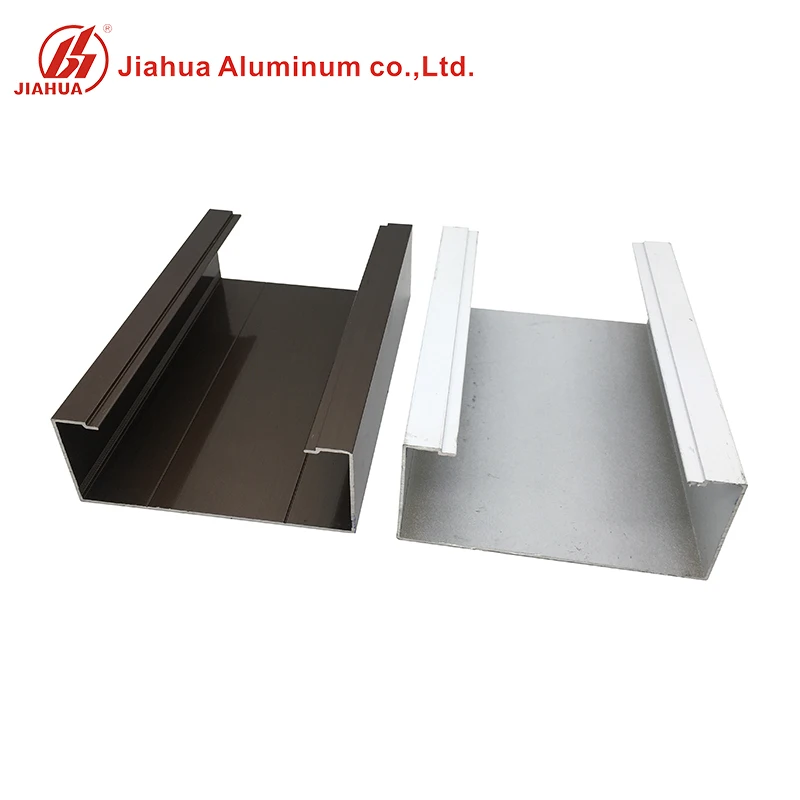 Glass Partition Aluminium Slim Partition Profiles for Office Cabin