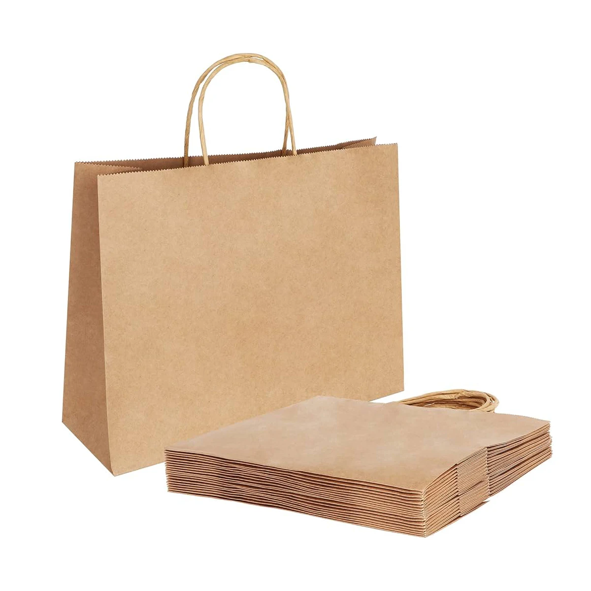 Kraft Luxury Machine Brown China Wholesale Lock Bag Custom Kraft Paper Bag Trustworthy Dinosource