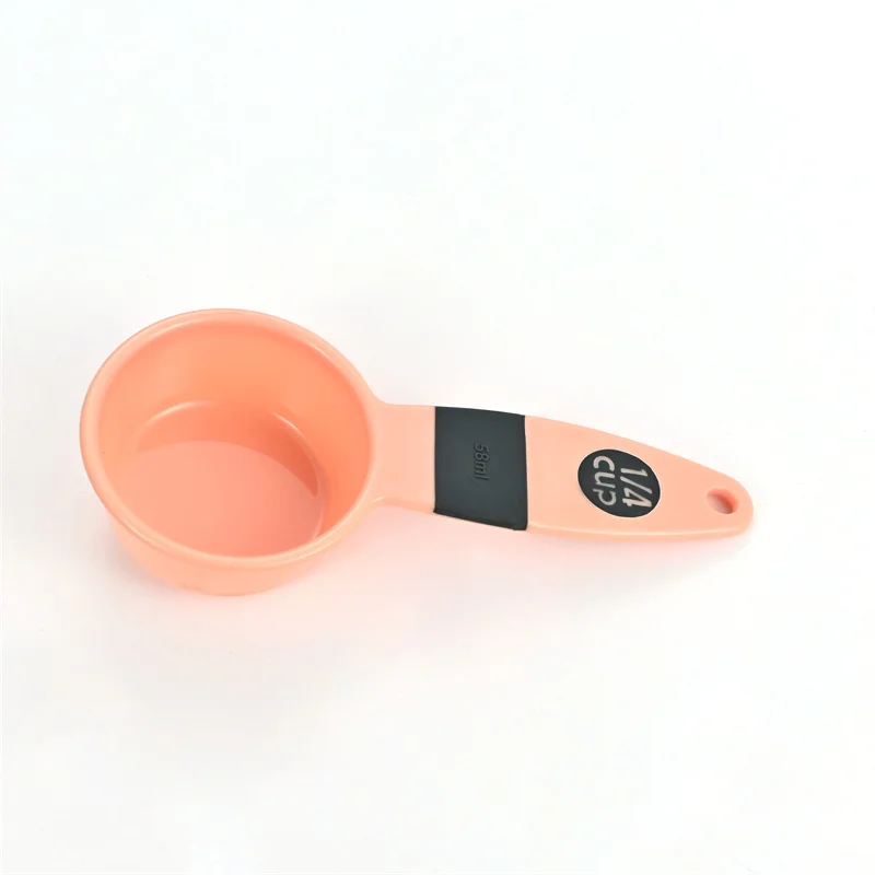 Plastic Colorful Measuring Cup 4pcs Set Milk Powder Measuring Spoon of Baking Supplies