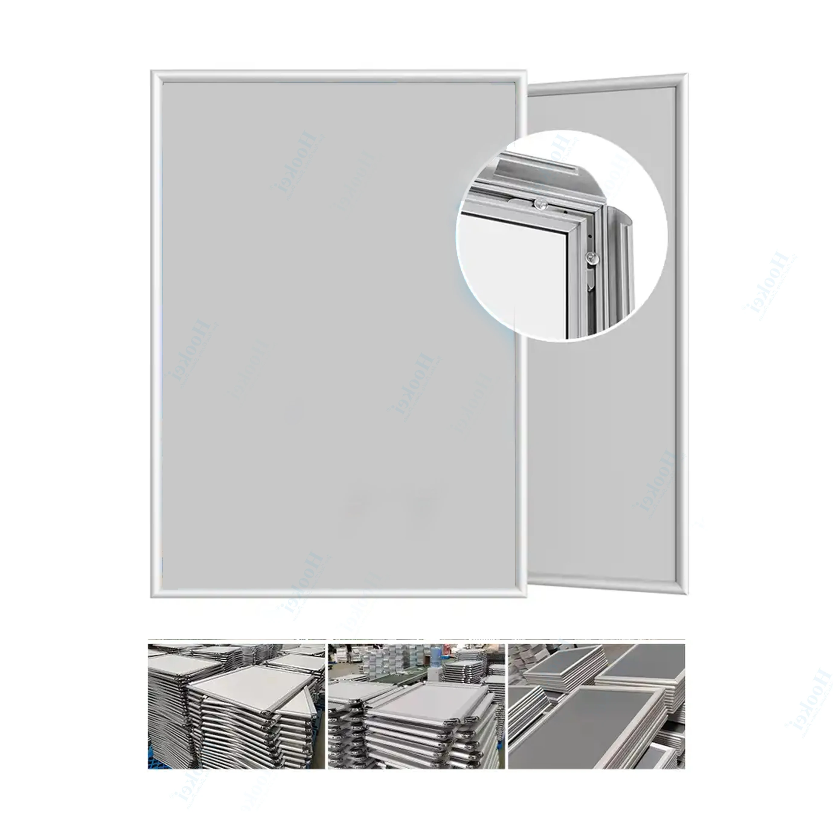 a3 a4 movie posters snap frame light box aluminum snap clip frame profile aluminum 27x40 poster frame