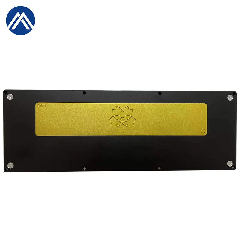 Optional Colors Custom Anodizing CNC Machining Keyboard Aluminum CNC Gaming Keyboard Case Color Mechanical Keyboard Cases