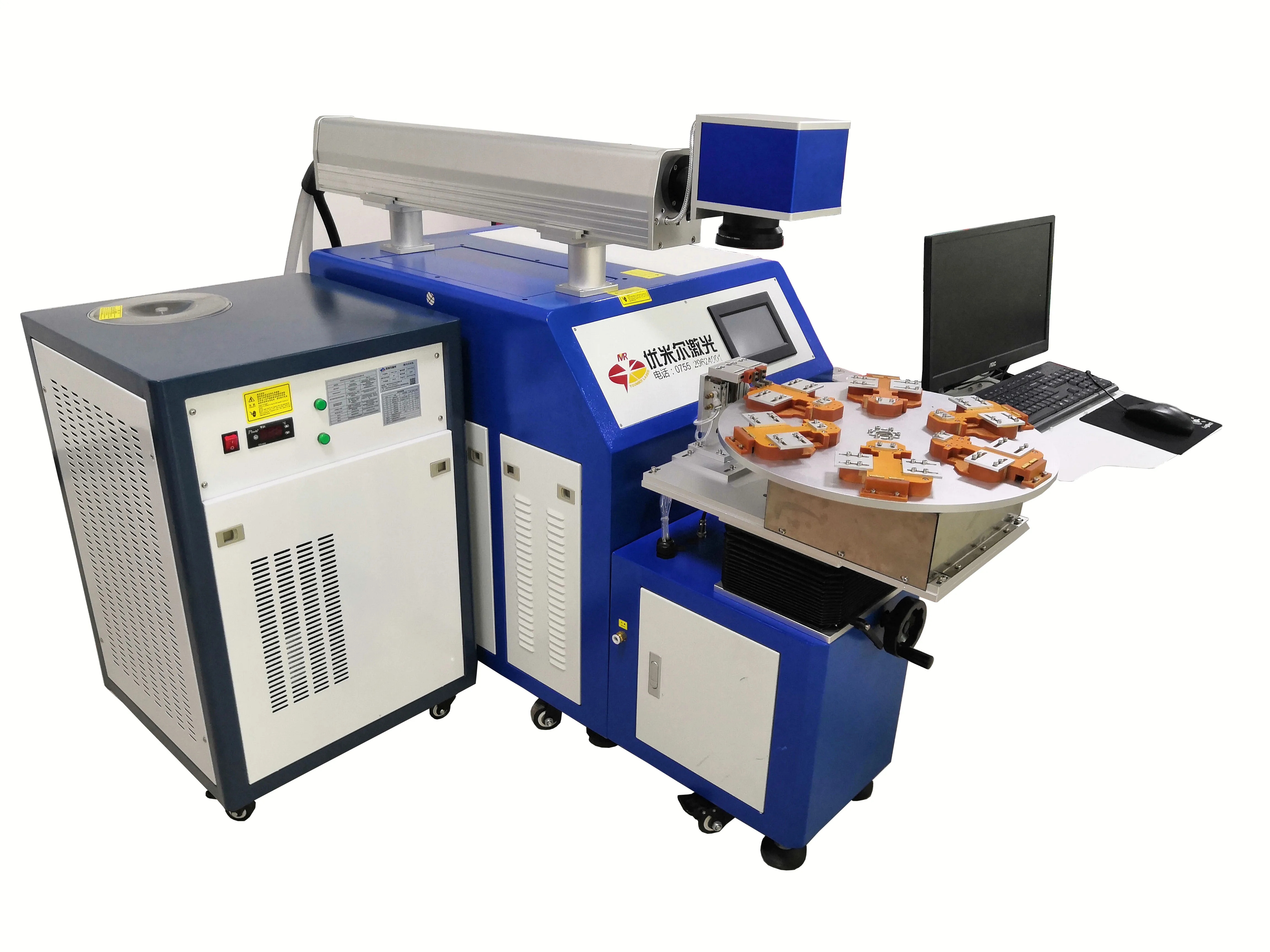 Spot scanner Galvo laser welder for lithium battery metal mobile phone shell hard disk micro motor sensors laser welding machine