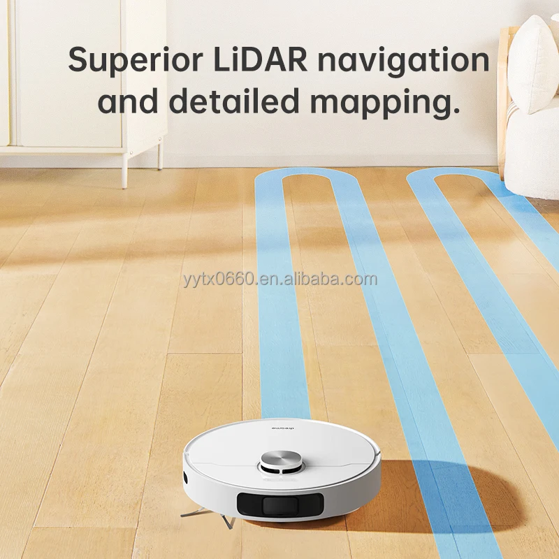 Робот Dreame L10 Prime вакуумная швабра 7 мм автоматическая очистка навигация 3D-картографирование 4000 Па для дома отеля