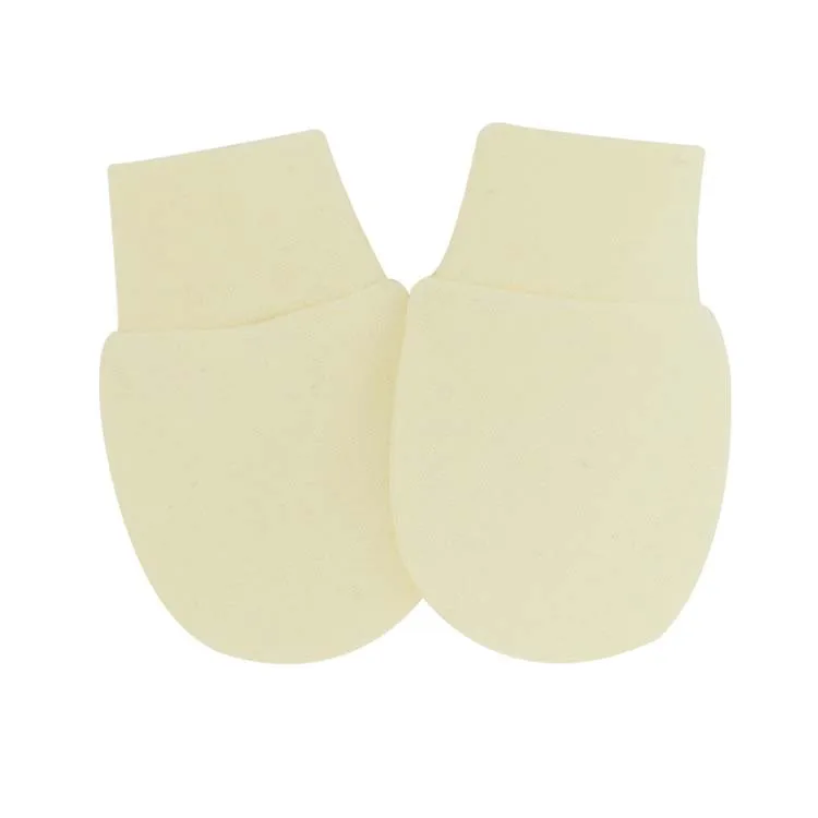 100% cotton baby scratch gloves newborn baby scratch face gloves mittens