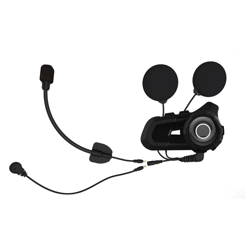 BT5.1 1000 м 3 мотоциклистов аксессуары шлем для мотоцикла c гарнитурой bluetooth беспроводные наушники свободные руки переговорное bluetooth-устройство мотоциклетного шлема