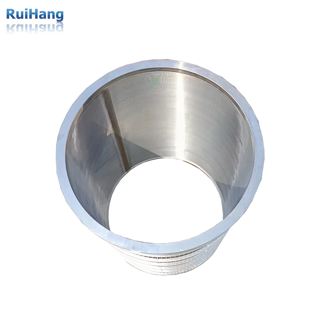 Electrolytic Polish Pressure Screen Basket With Hard Chrome Coating Drilled Type