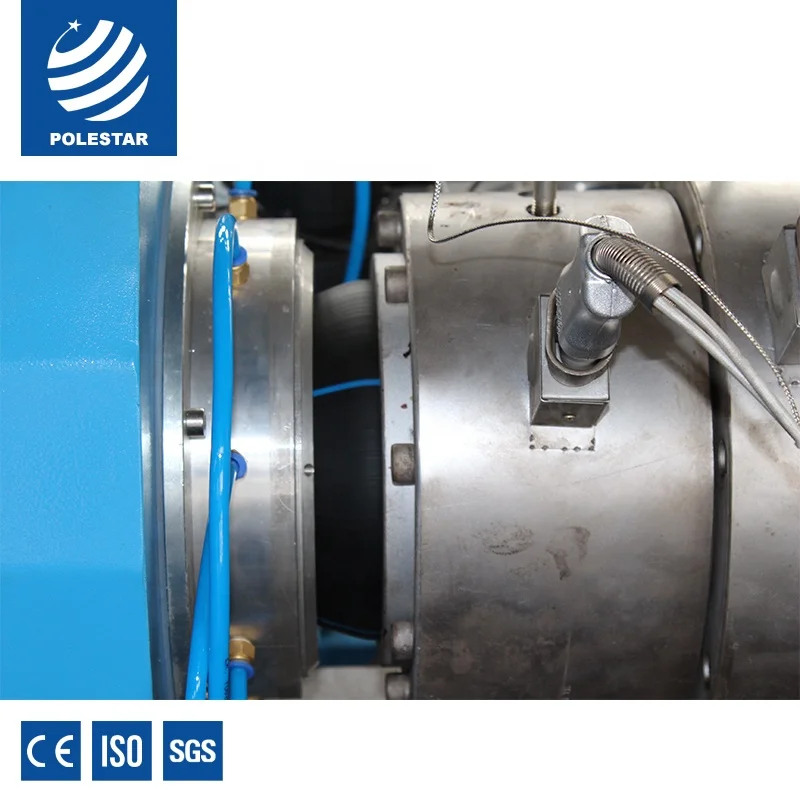 Polestar Machinery Simple Handle Braided Plastic Hose Extruding Pipe Making Machine Pvc