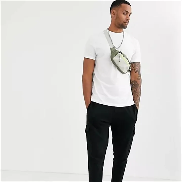 Customized Print Casual Men Shirts Formal Business Over Sized t Shirt Cotton 100% Solid Color Plain No Brand T Shirt