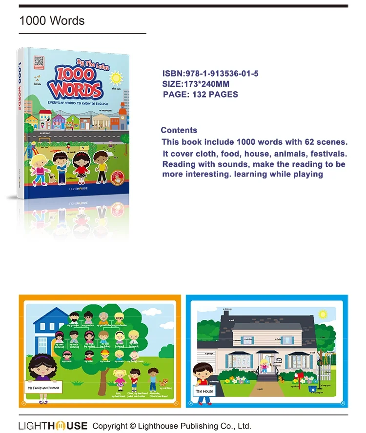 Professional Manufacturer Kids Fun with English Reading Pen Talking Pen with Books