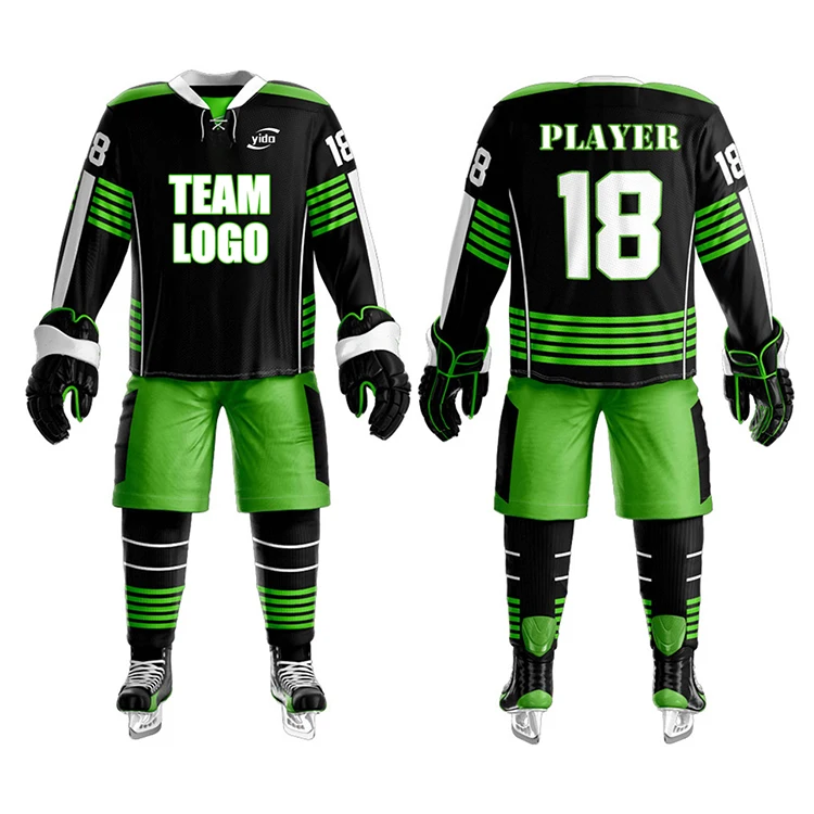 Factory Direct Manufacture Polyester Custom Sublimation Ice Hockey Jerseys