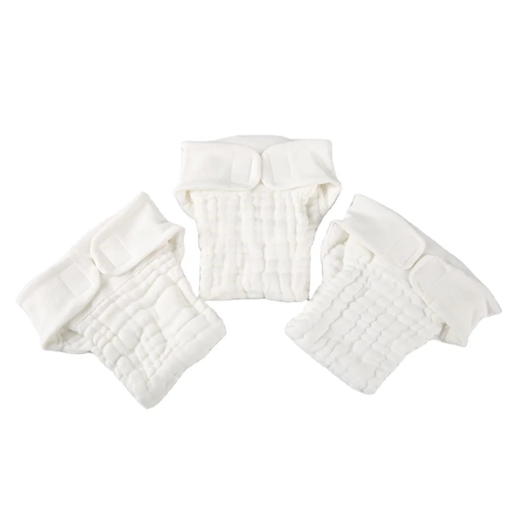 
Baby Cloth Diapers Washable muslin Reusable Cloth Diaper Covers 